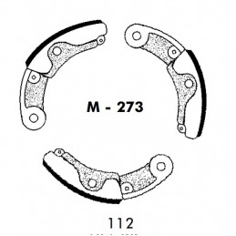 Zapatas Embrague Vespino...